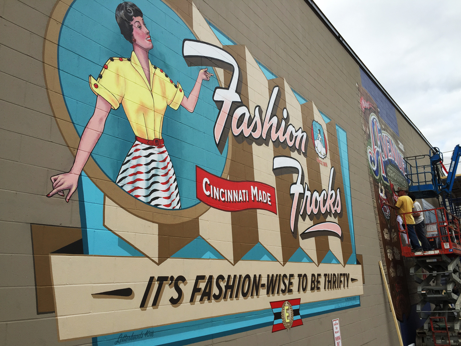 Fashion Frocks Mural