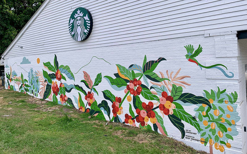 Starbucks 看板 緑色 s-l1200.jpg