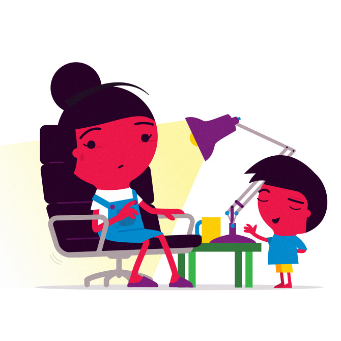 Mammas and Pappas Spencer Wilson Illustration