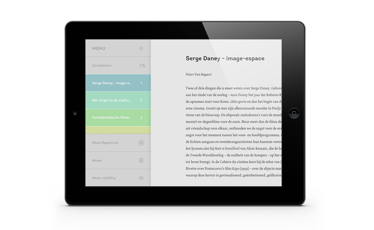 Spectrum Reader - Jim Jansen