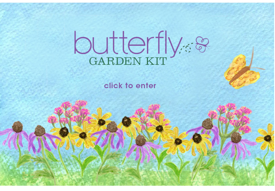 Butterfly Garden Kit Packaging
