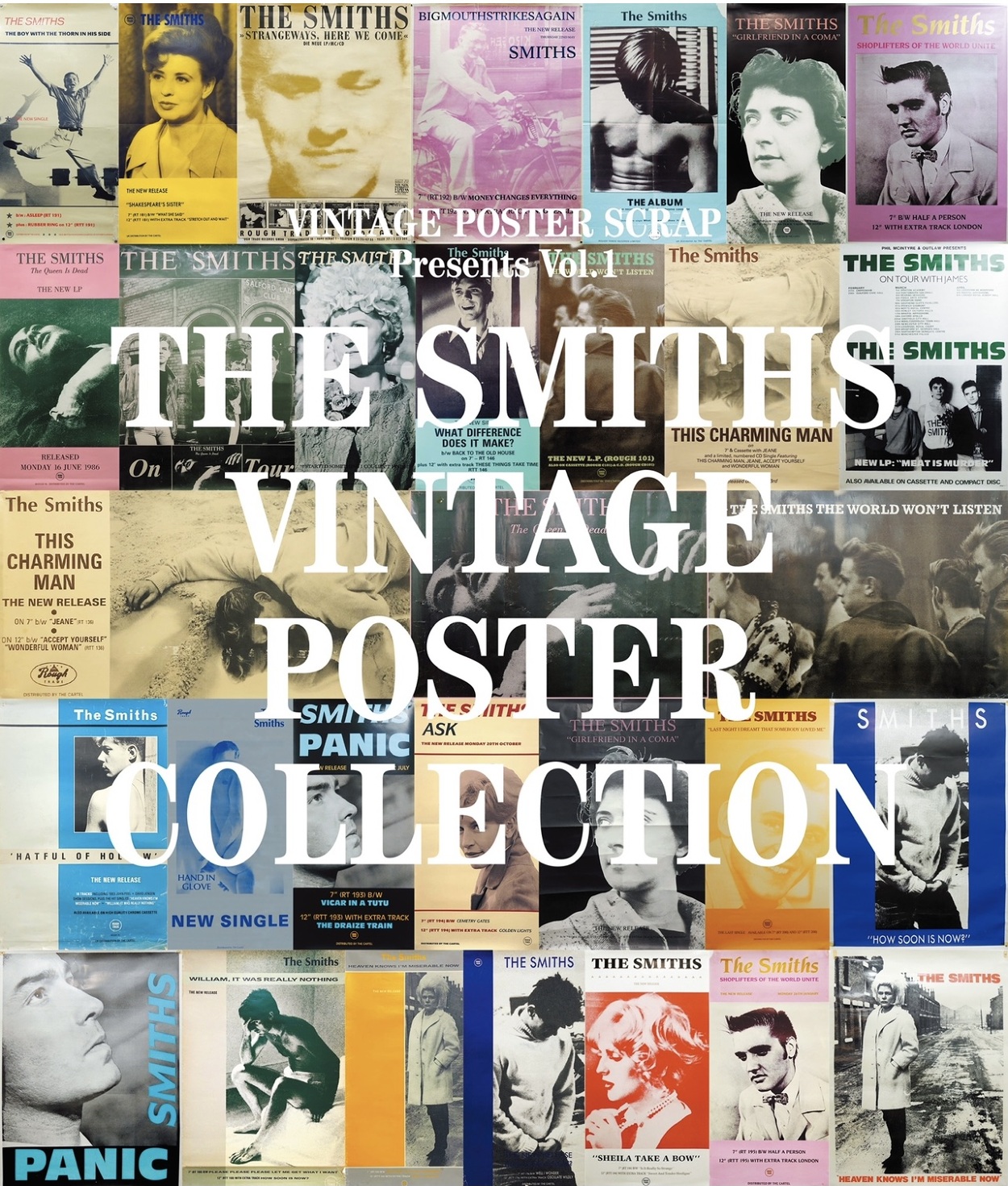 VINTAGE POSTER SCRAP Presents THE SMITHS VINTAGE POSTER