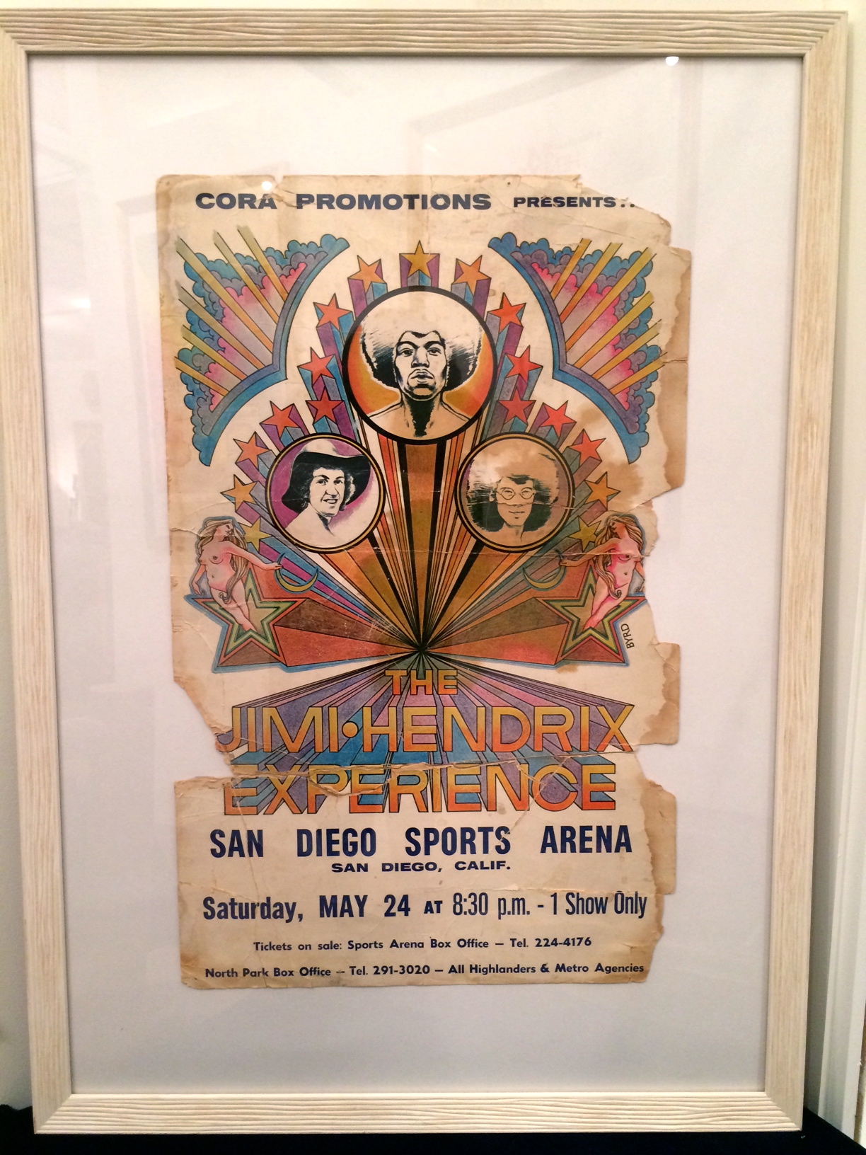 JIMI HENDRIX VOODOO CHILE POSTER EXHIBITION - The Beach Gallery