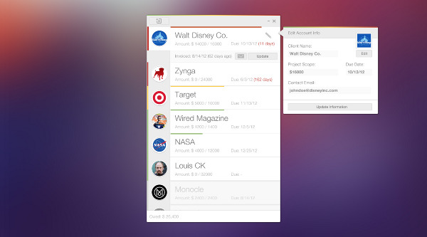 invoice tracker other work invoice tracker app