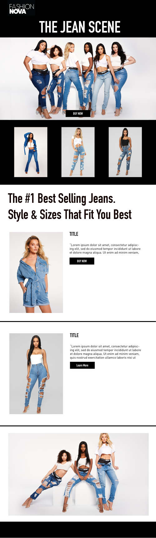 Email Marketing FashionNova Marcela V Janer
