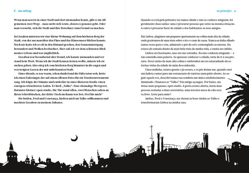 Lissabon Im Land Am Rand Kultur Illustration