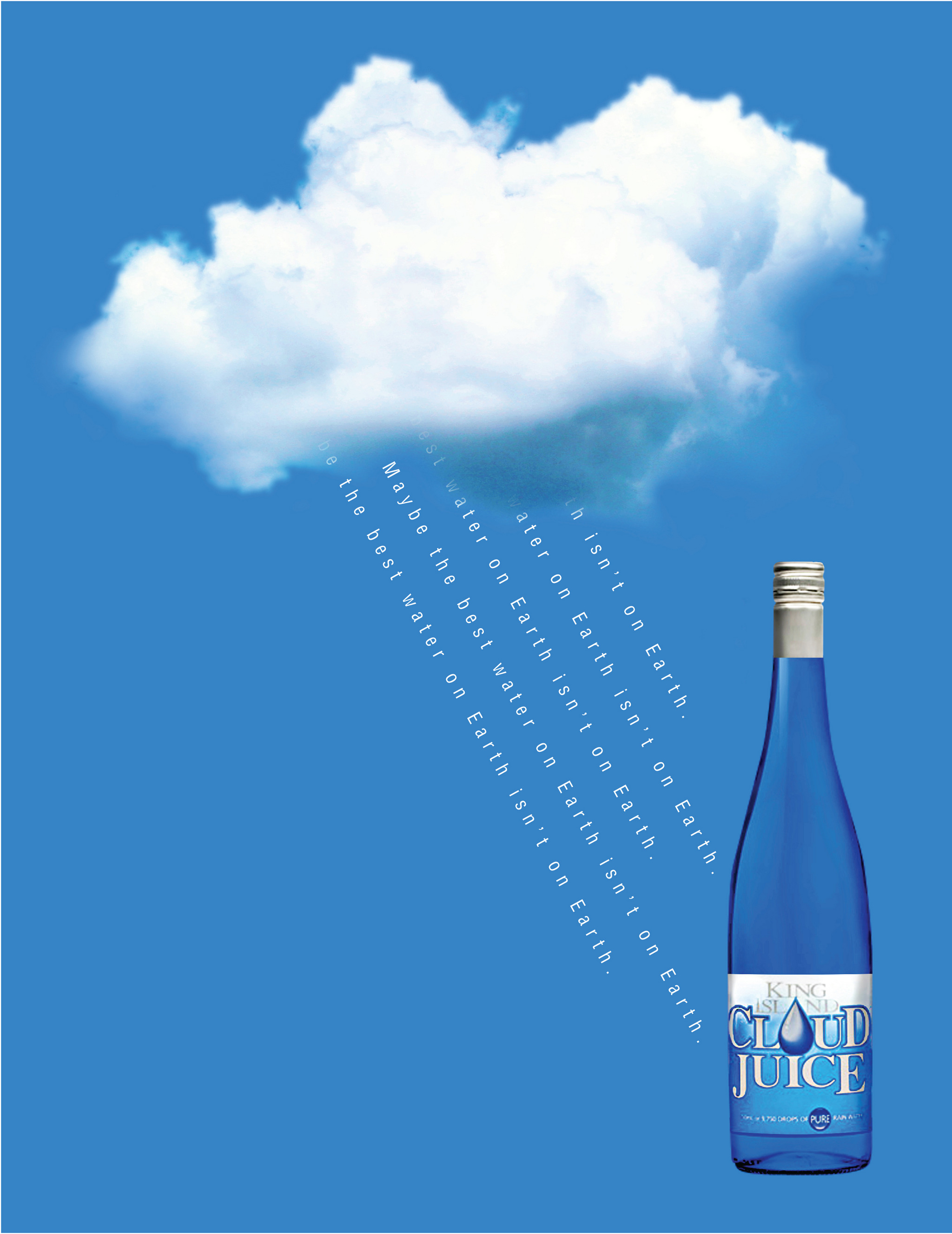 Cloud Juice Print Ad Series - Matt Borowski