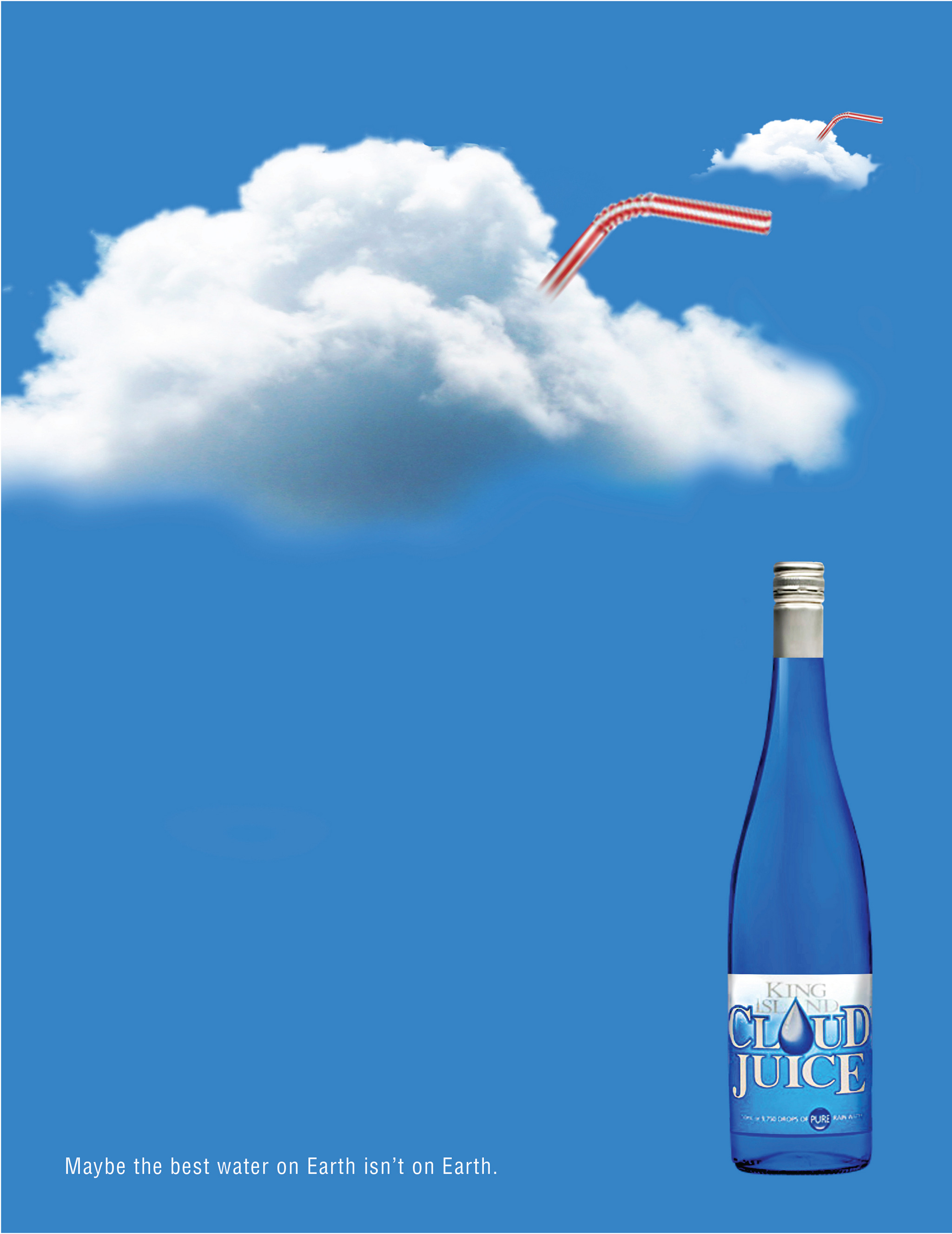 Cloud Juice Print Ad Series Matt Borowski