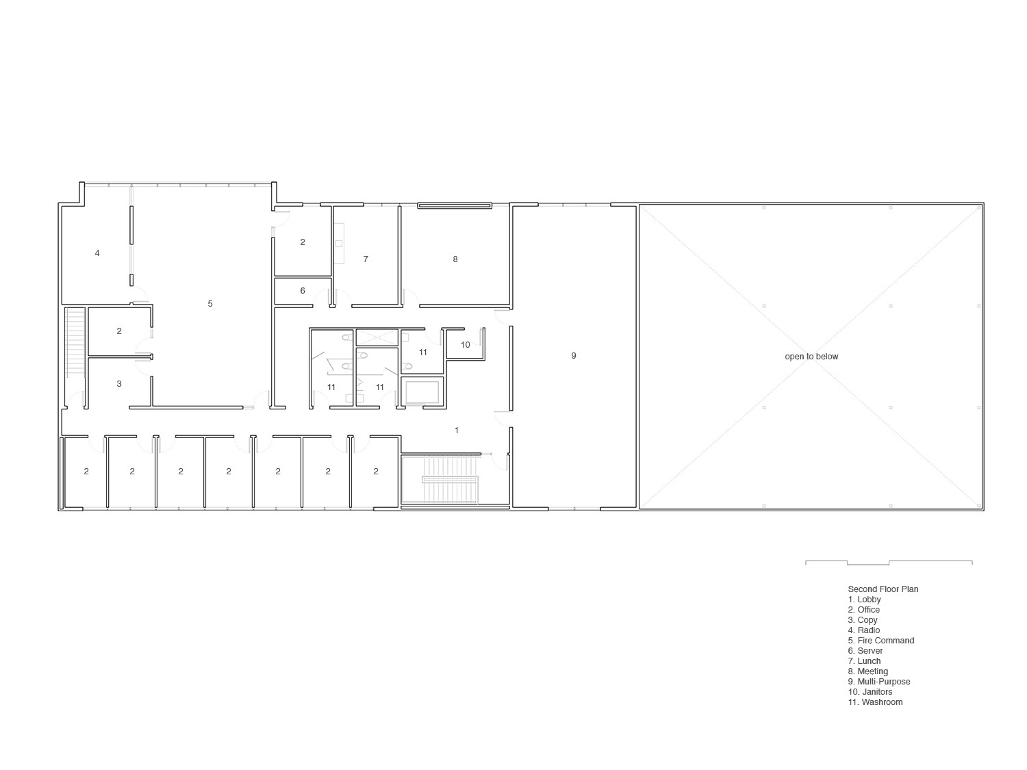 Lac du Fire Attack Centre 1x1 architecture