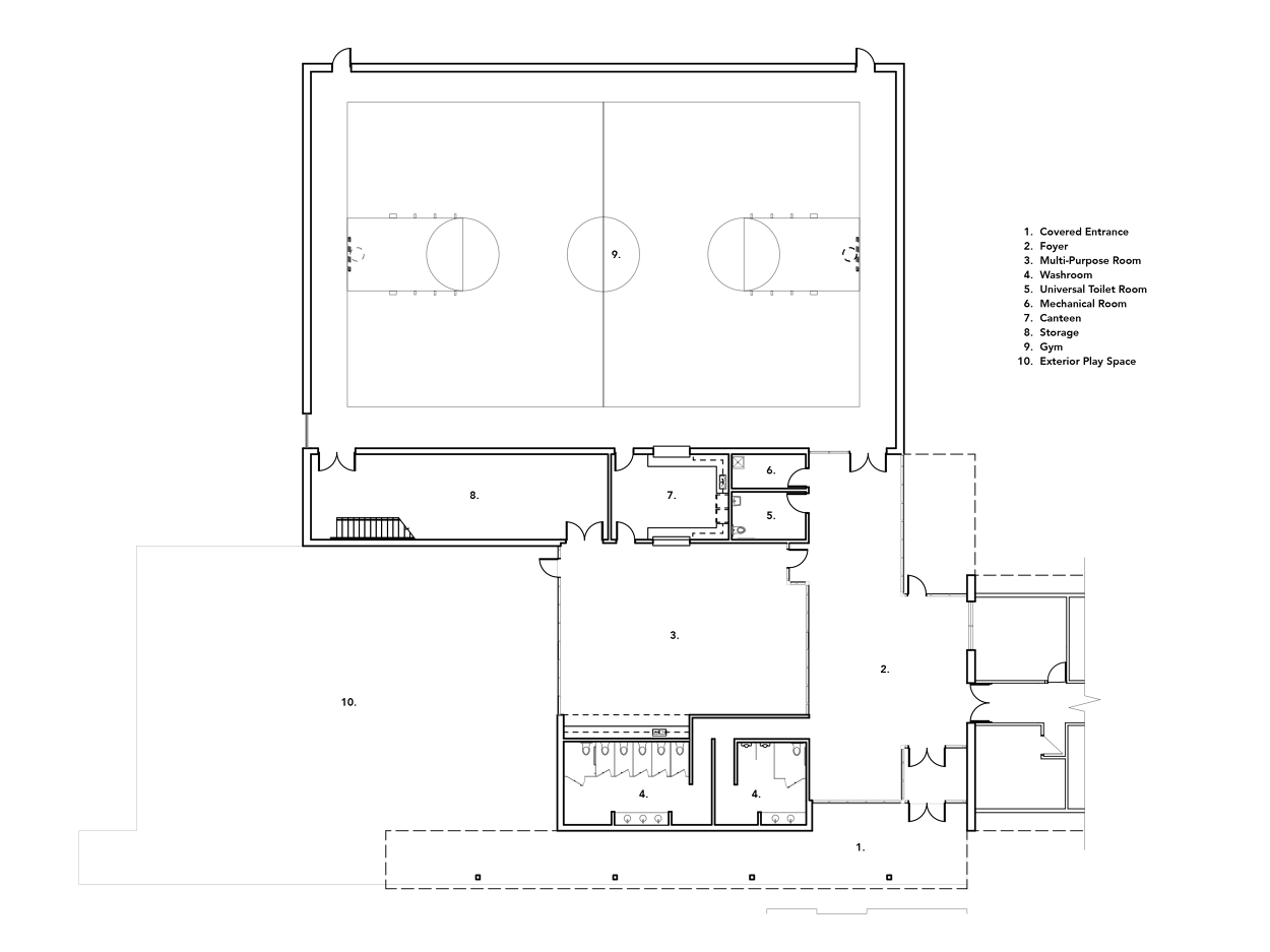 Tyndall Park Community Centre 1x1 architecture