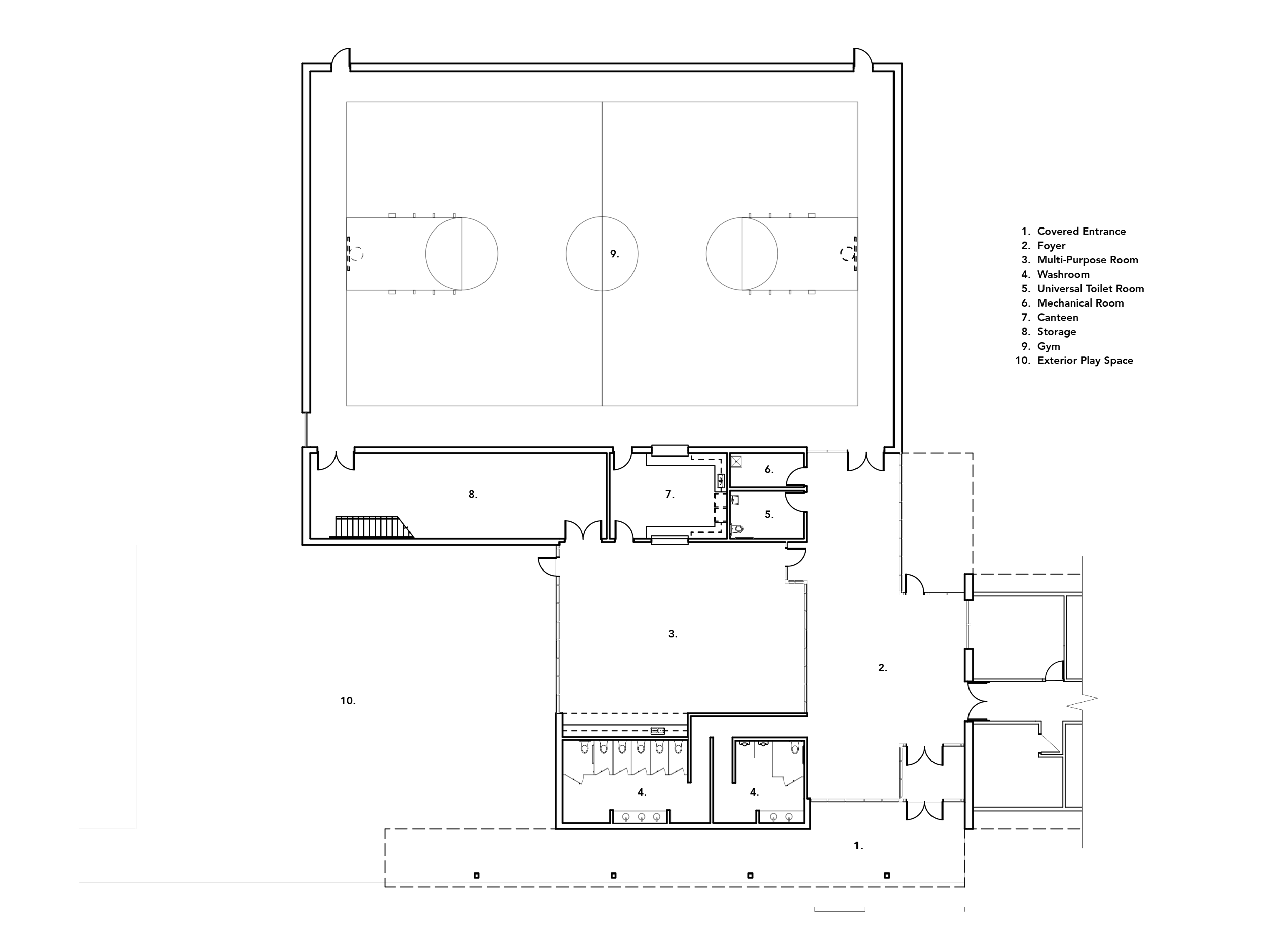 Tyndall Park Community Centre 1x1 architecture