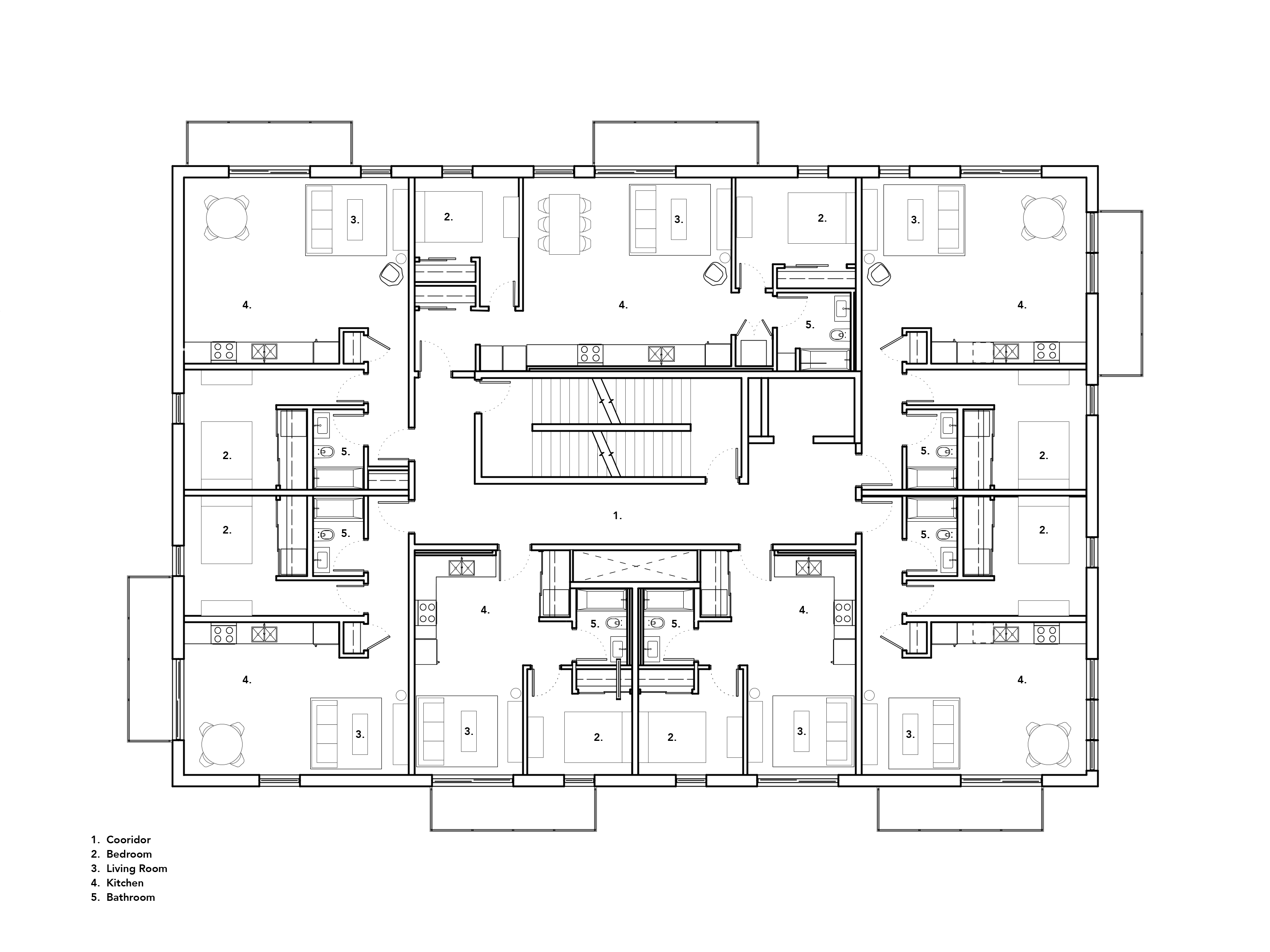 Connection One Layout Plan Railside Site 04 - 1x1 architecture