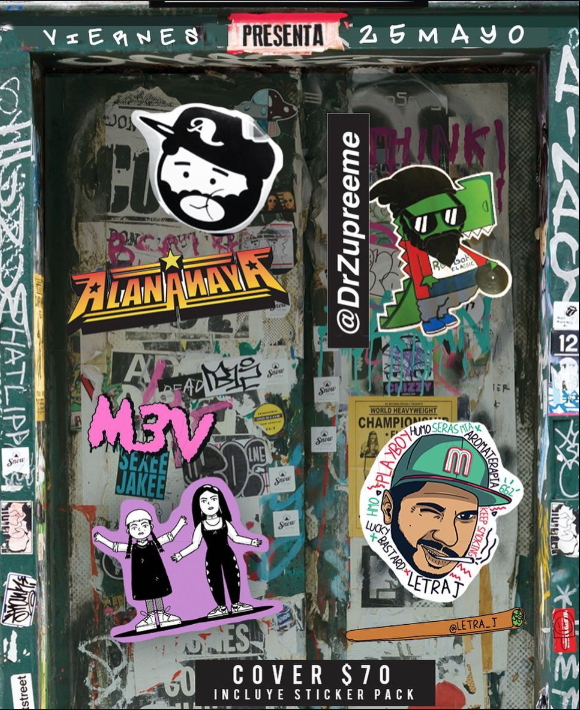 Lucky Bastard Mexico Godzilla