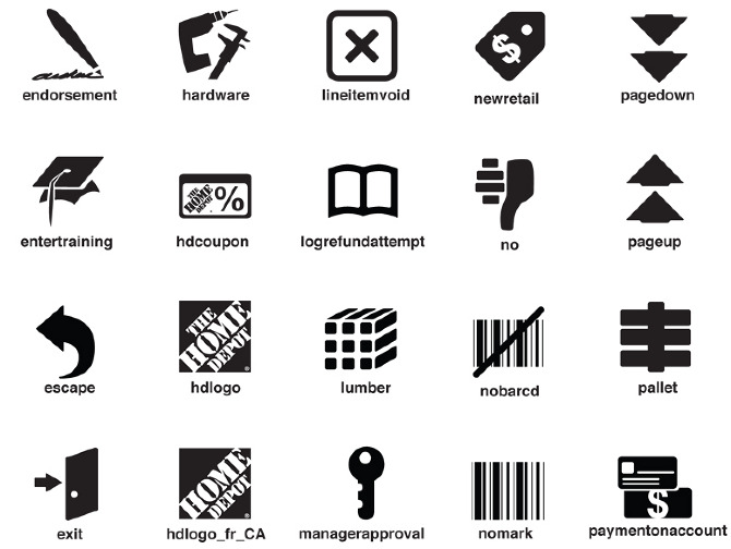 POS Screen + Icon Design - amdesign