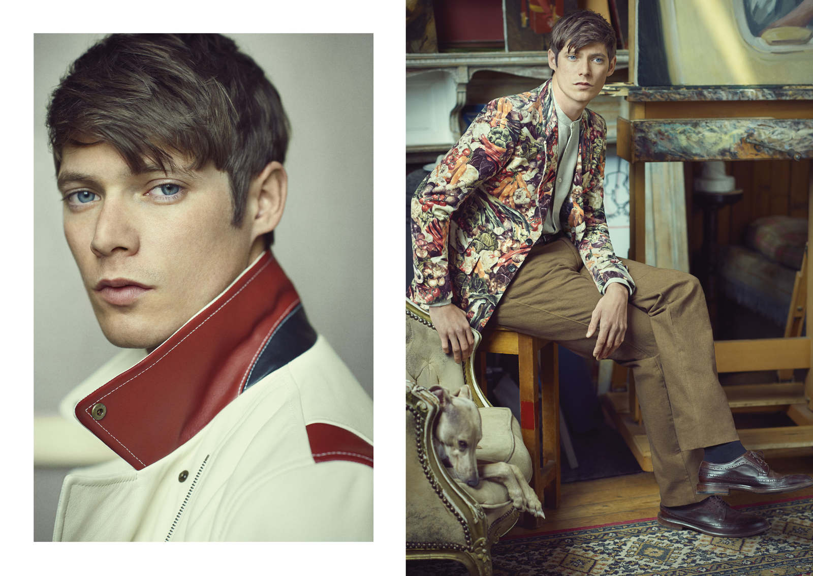 Paul Smith COLLECTION PIACENZAカシミア100% Paul Smith Collection AW17 - Francesca Pinna