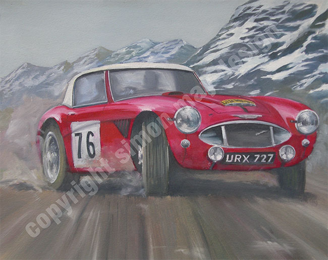 Motorsport Art Simon May Design