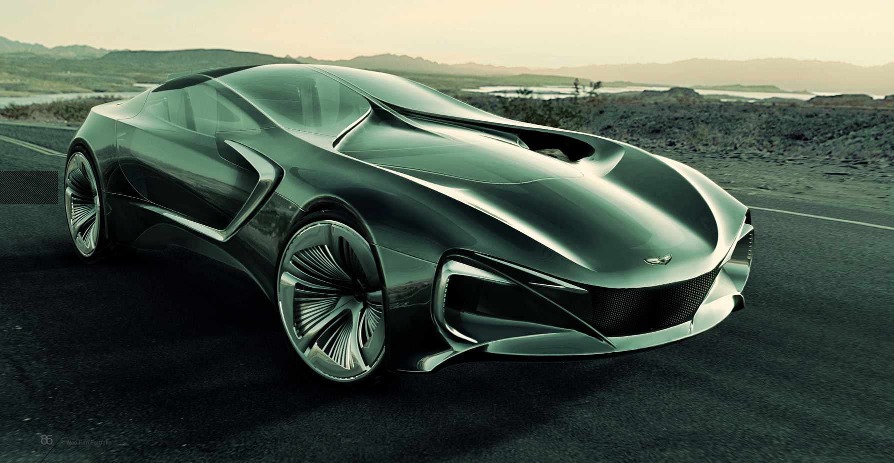 Genesis Coupe Exterior Woo Kim Design