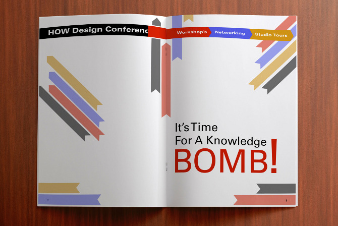 HOW Design Live Program Book - Clark Graphics