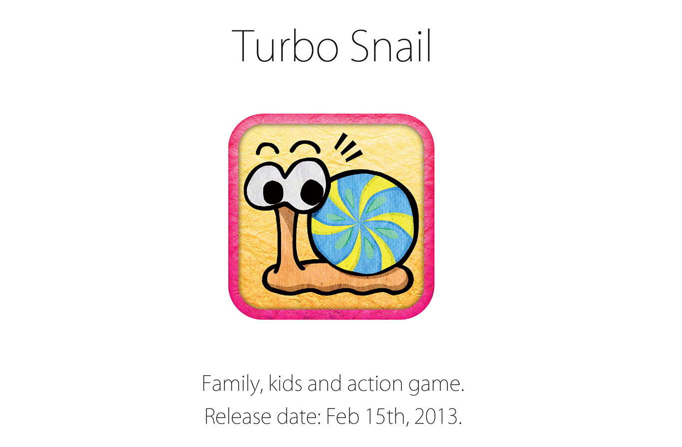 Turbo Snail Family, kids and action game. fludot.co