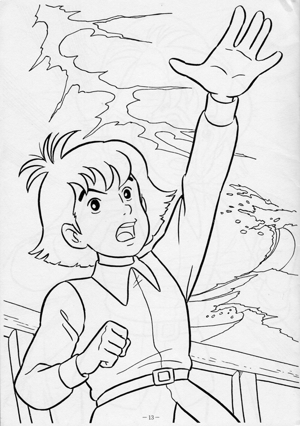 Coloriage Les Mysterieuses Cites D Or