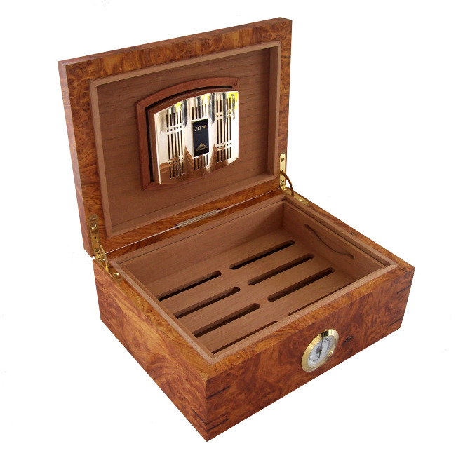 Handmade Humidor Afzelia Burl Jason Nicholas