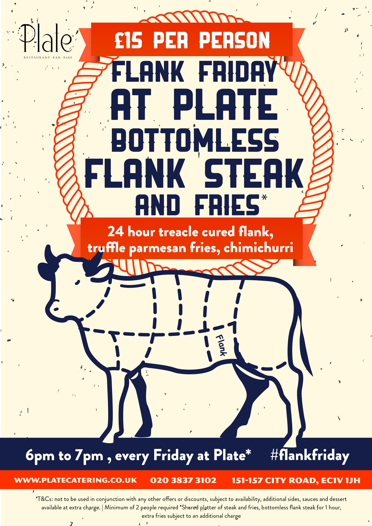 Promotional Designs For Plate Restaurant , London, UK iangeker