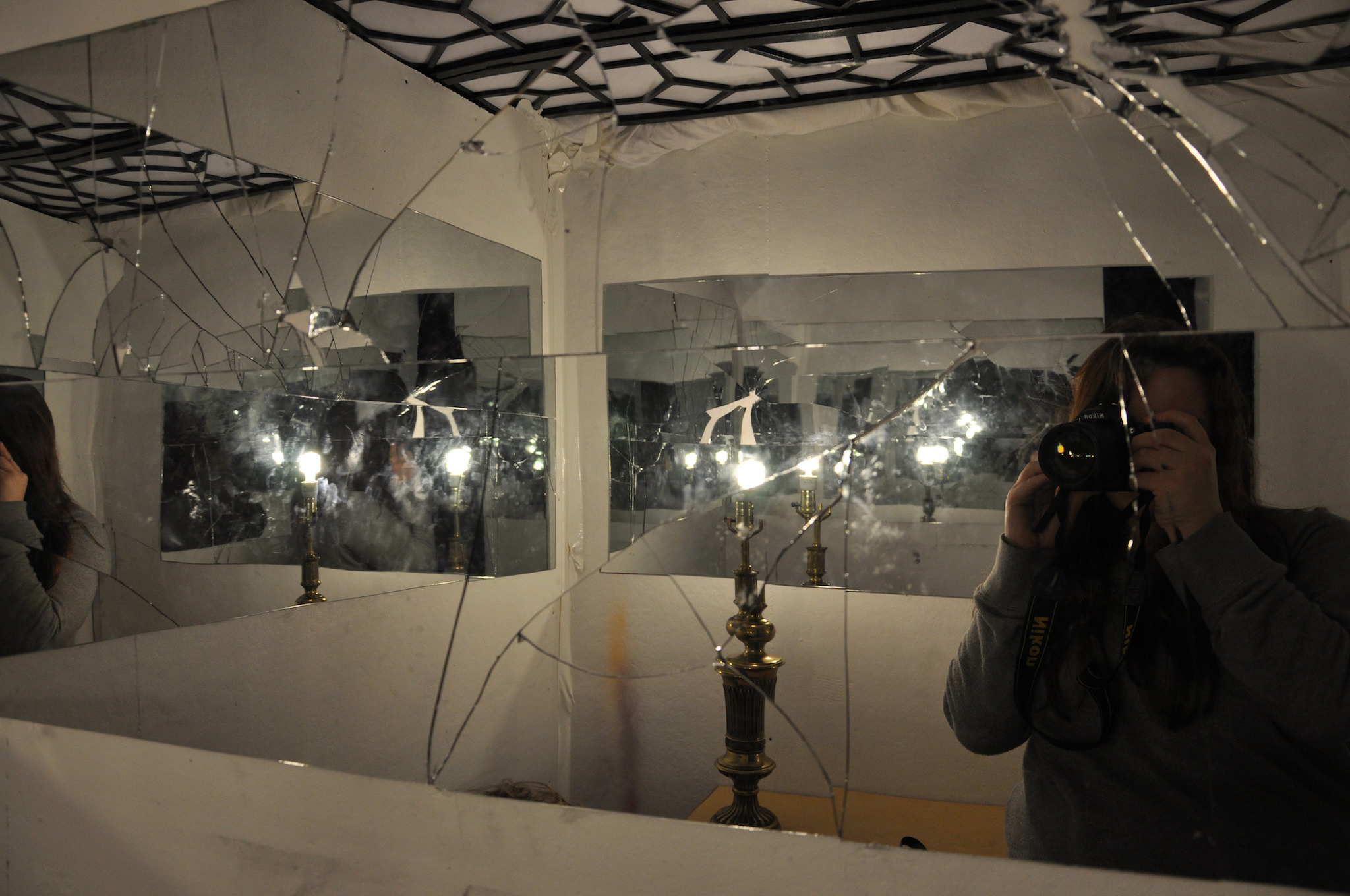 Broken Mirror Installation Samantha C Storch