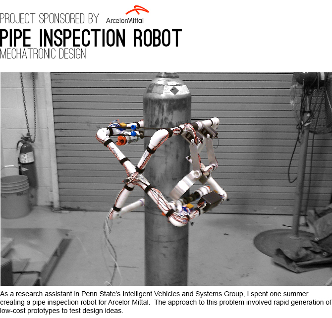 Pipe Inspection Robot Brian Pagano Design and Engineering