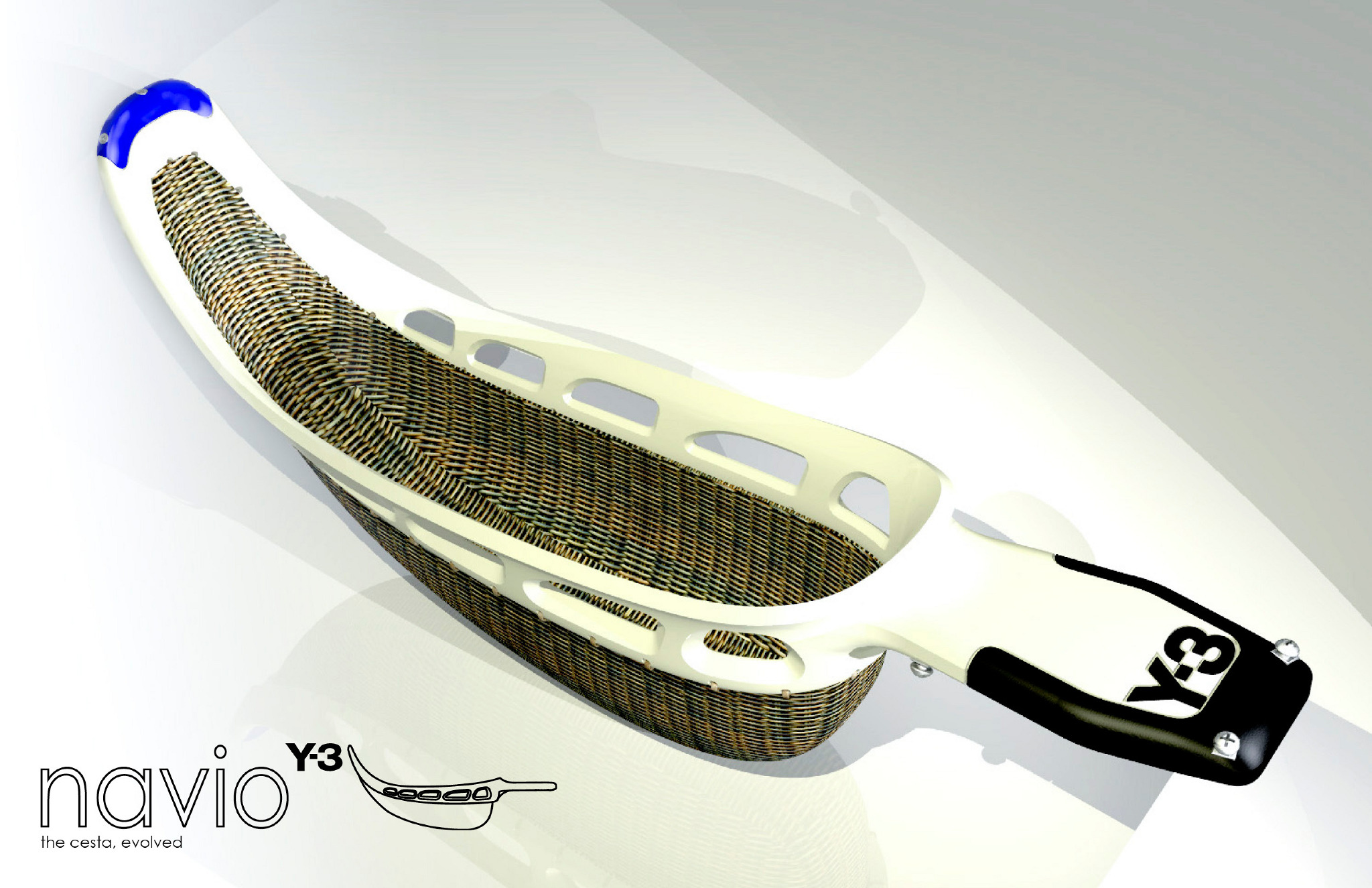 Navio JaiAlai Cesta Zach Fox Industrial Design
