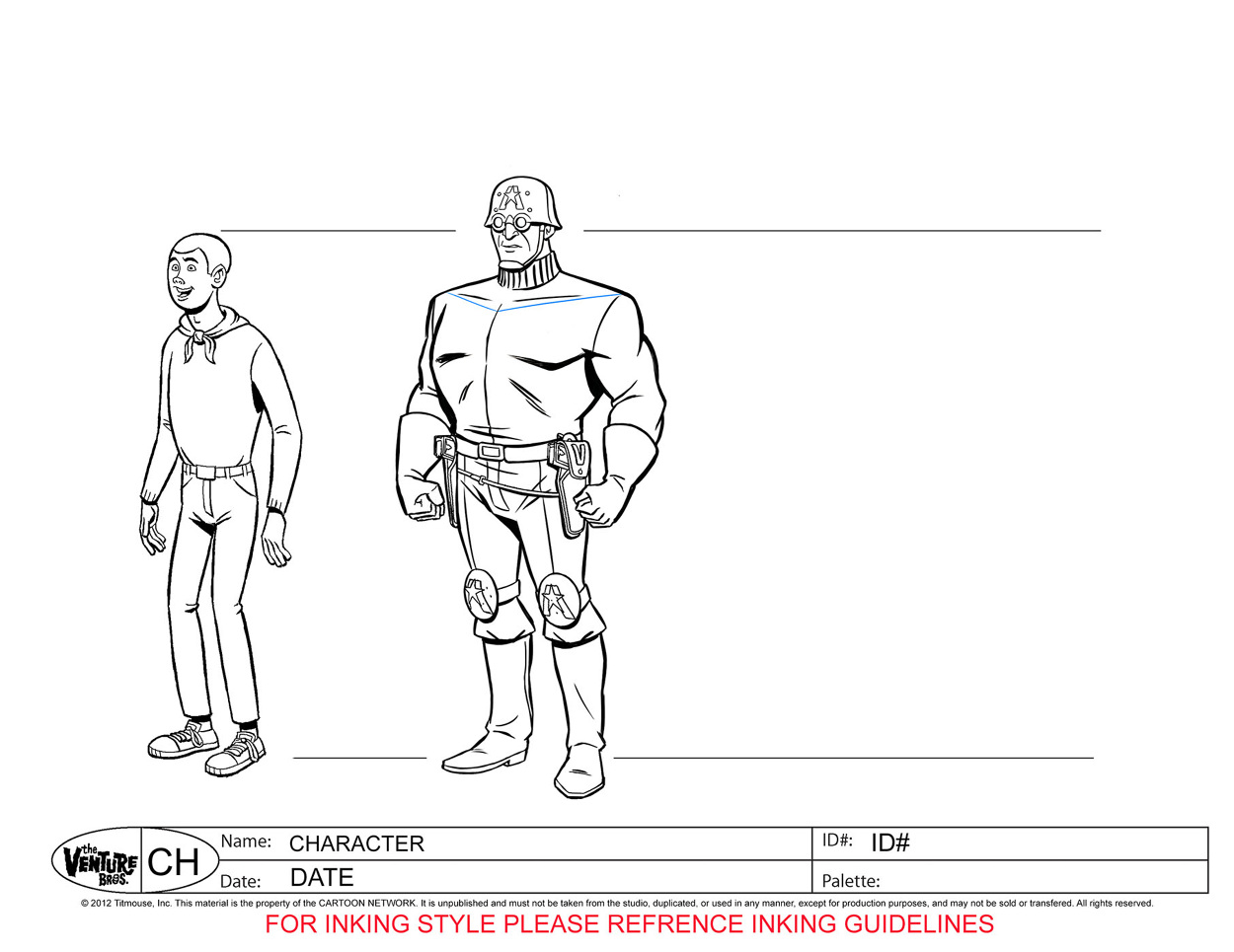 Venture Bros Season 5 | Character Designs - Chris George
