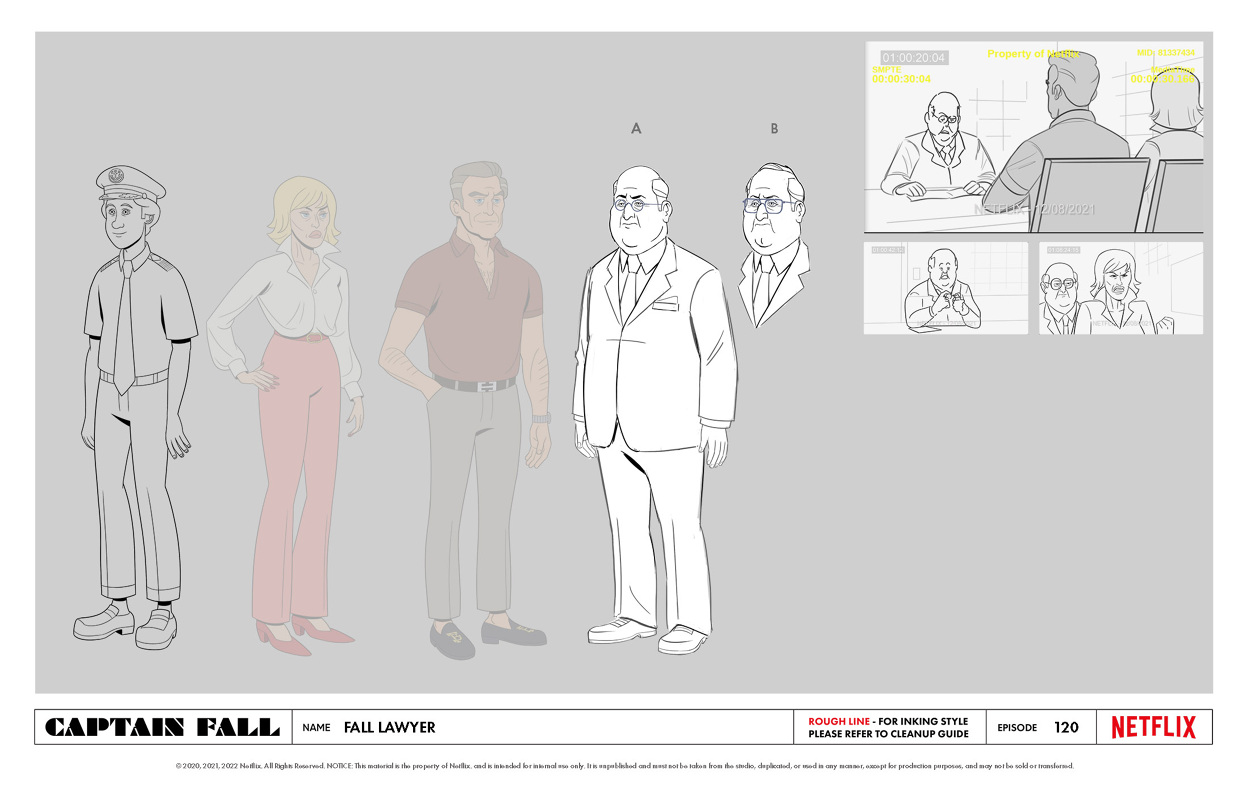 Captain Fall | Character Design - Chris George
