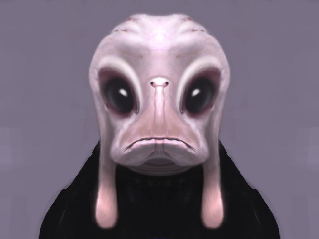 Alien Portrait Sketches - DRAWTHROUGH: the personal and professional