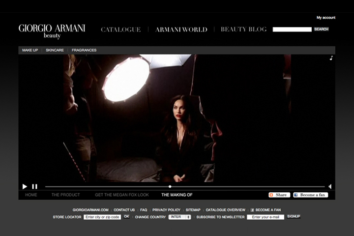 armani beauty store locator