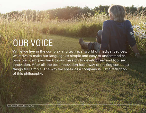 Boston Scientific Style Guide - Emerson Driver Graphic Design