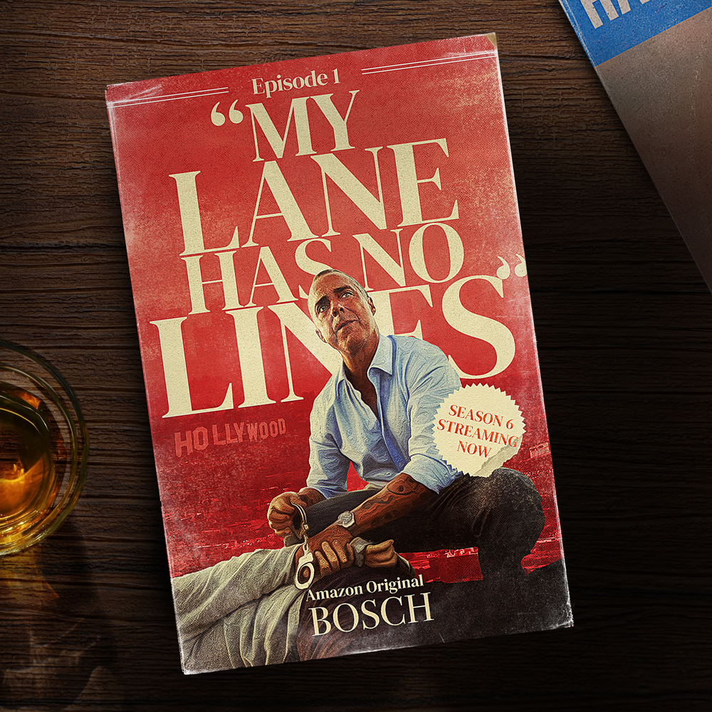 Bosch Season 6 Book Covers