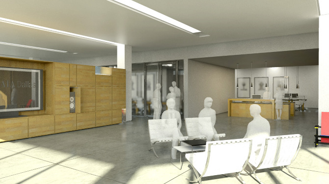 Dallas Center for Architecture - redblank / Nicholas McWhirter / Design ...