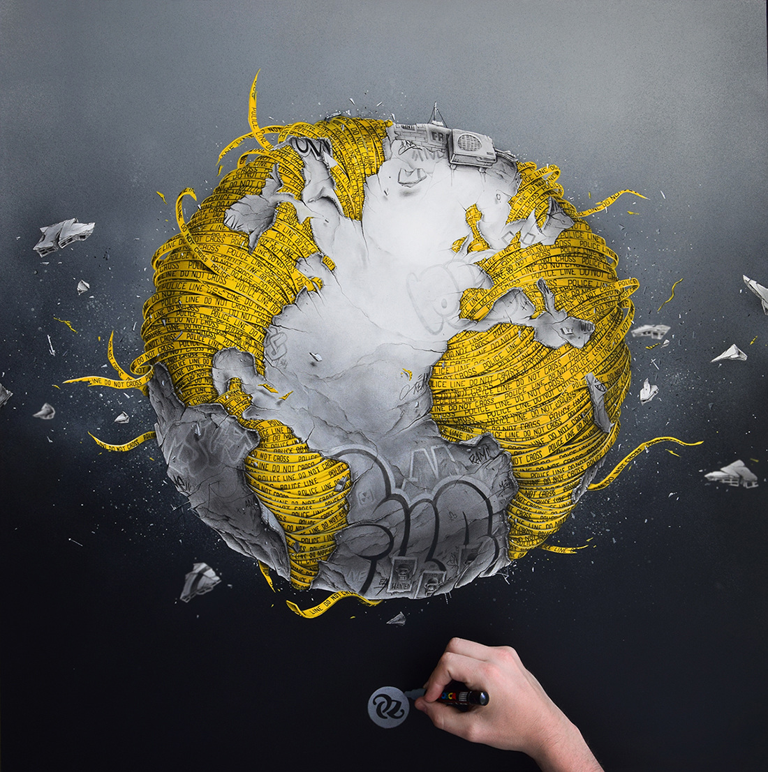 Earthmergency - PEZ Artwork