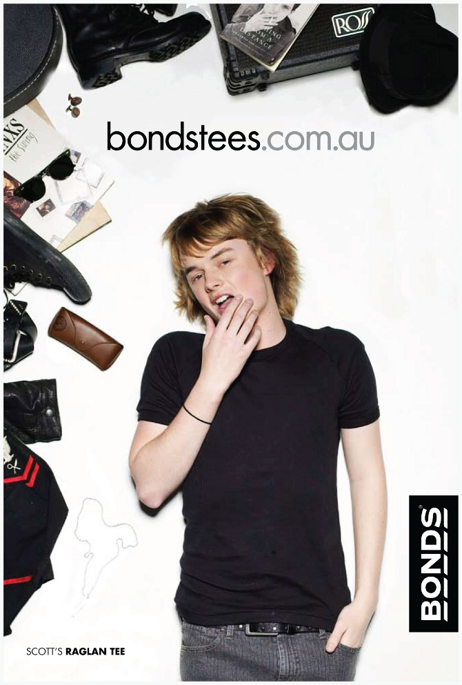 BONDS CLOTHING CAMPAIGNS sister keith