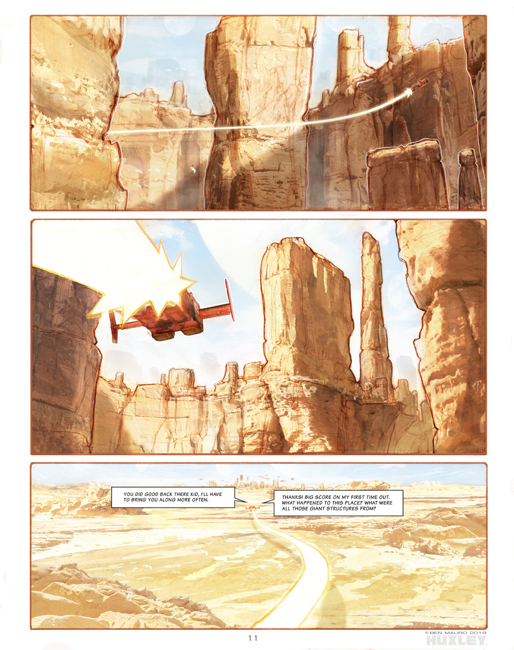 HUXLEY™ GRAPHIC NOVEL Ben Mauro Design