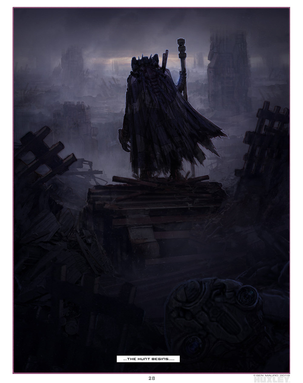 HUXLEY™ GRAPHIC NOVEL Ben Mauro Design