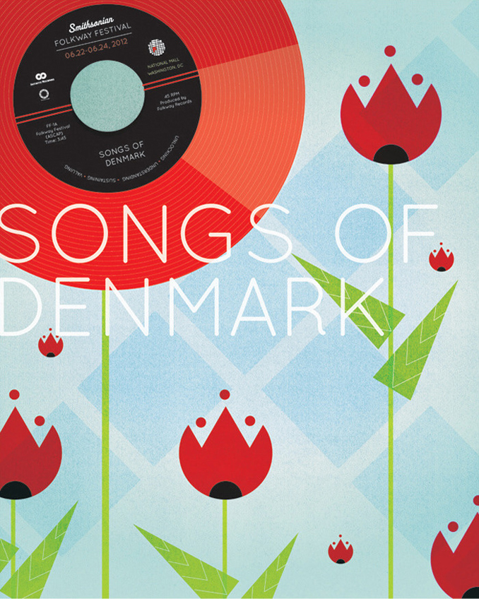 smithsonian folkways hannah johnson graphic design