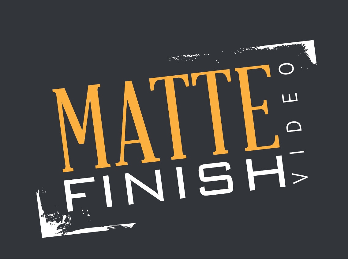 Matte Finish Video Logo - Brent Carlson Design