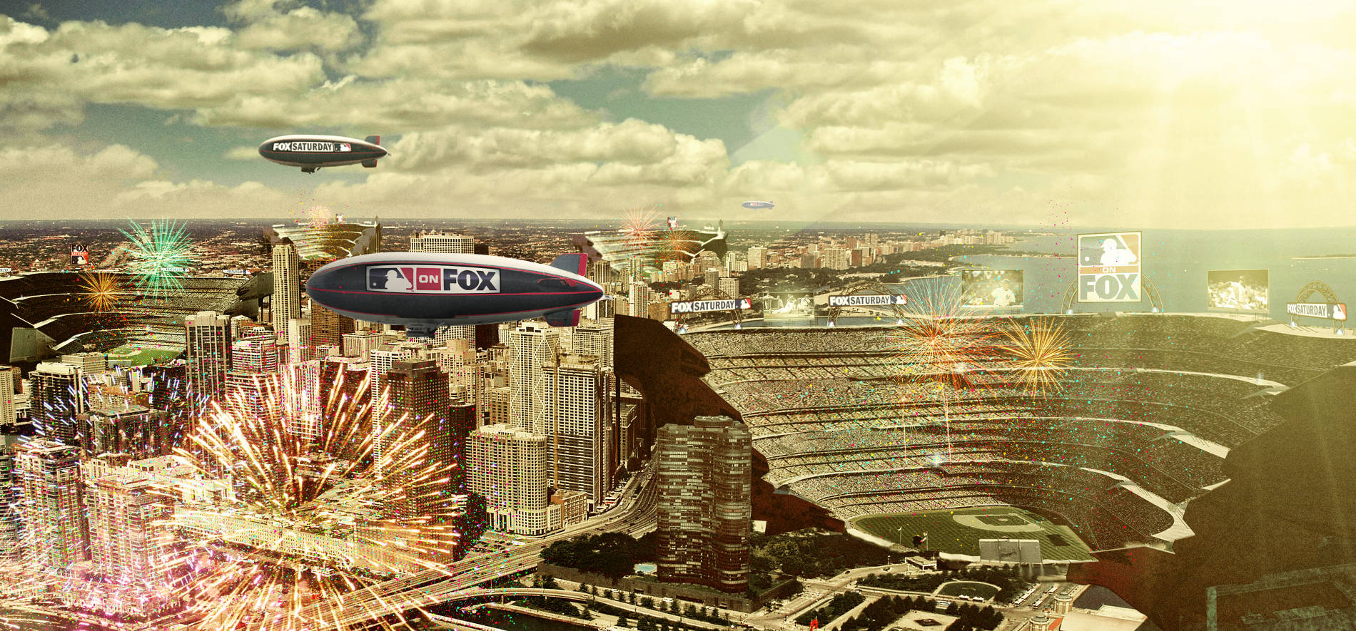 MLB on FOX 2013 Stadium - Greg Herman | Motion Design Archives