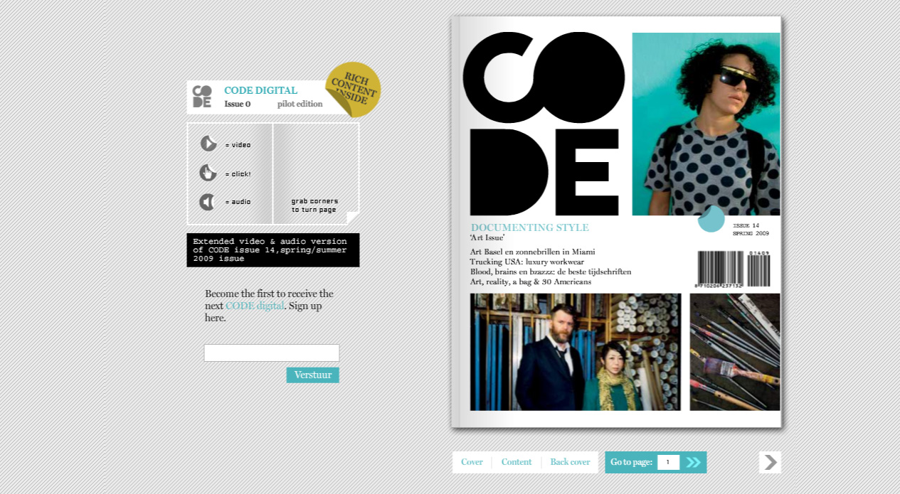 Code E Magazine Taco Faber Freelance Sr Creative Art Director