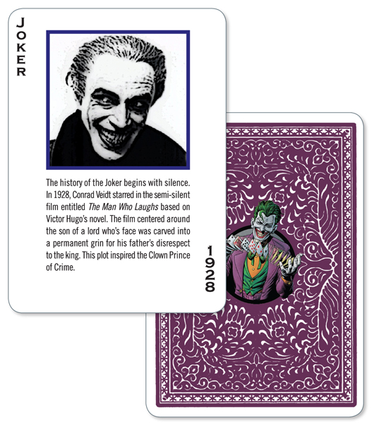Joker Cards Timeline Sean Kenny Graphic Design