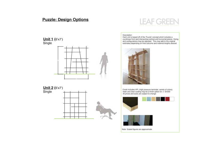 Leaf Green Furniture MDO