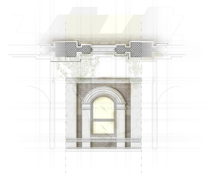 Historic Window Rendering Detail - Sam Whitburn - Interior ...