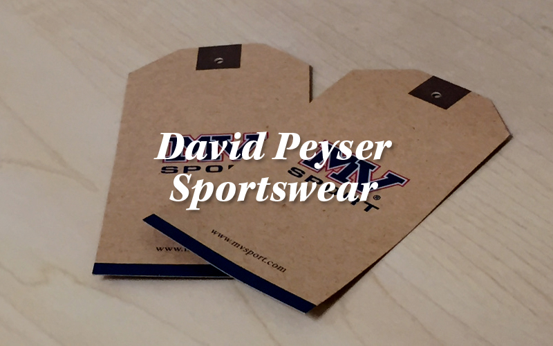 David Peyser Sportswear Charles Mertens
