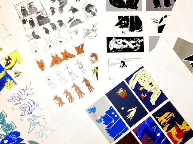 Animation :: Looking back - heeseonkim.com