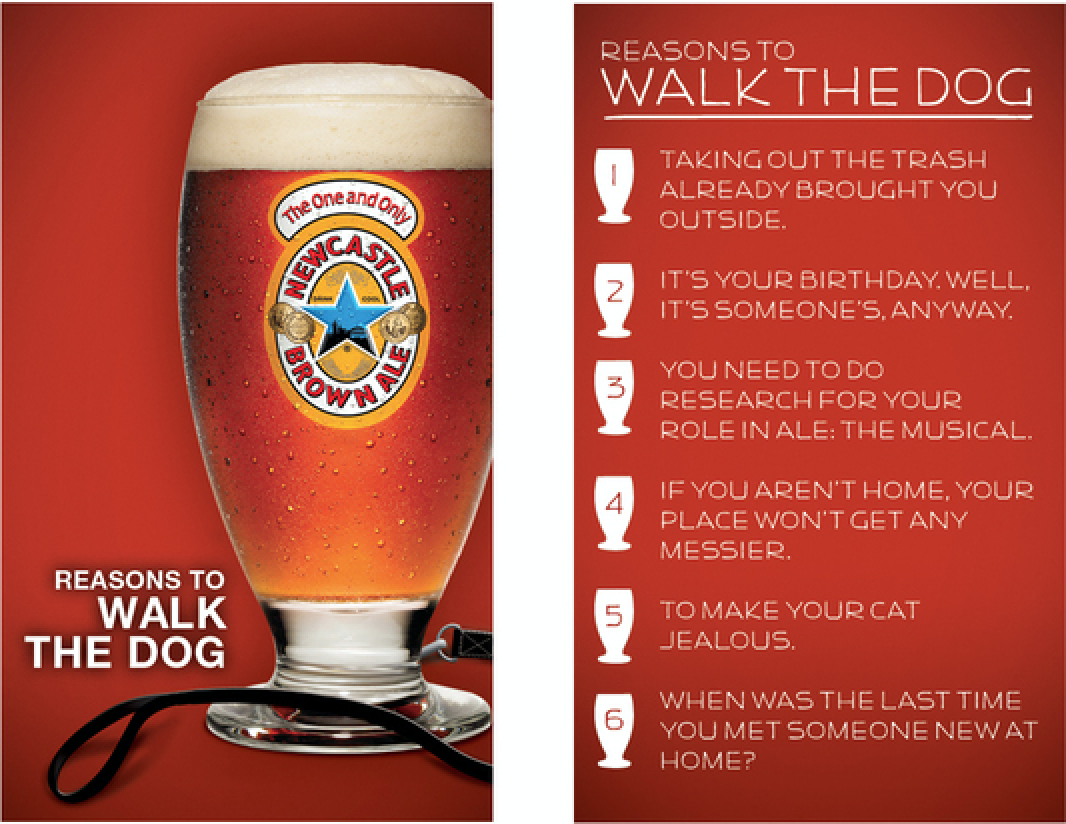 Newcastle Brown Ale On Premise Portfolio